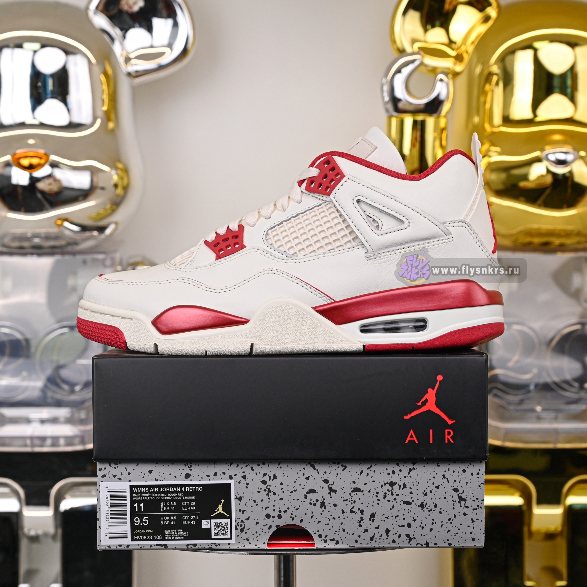 Air Jordan 4 Retro“Sierra Red” HV0823-108