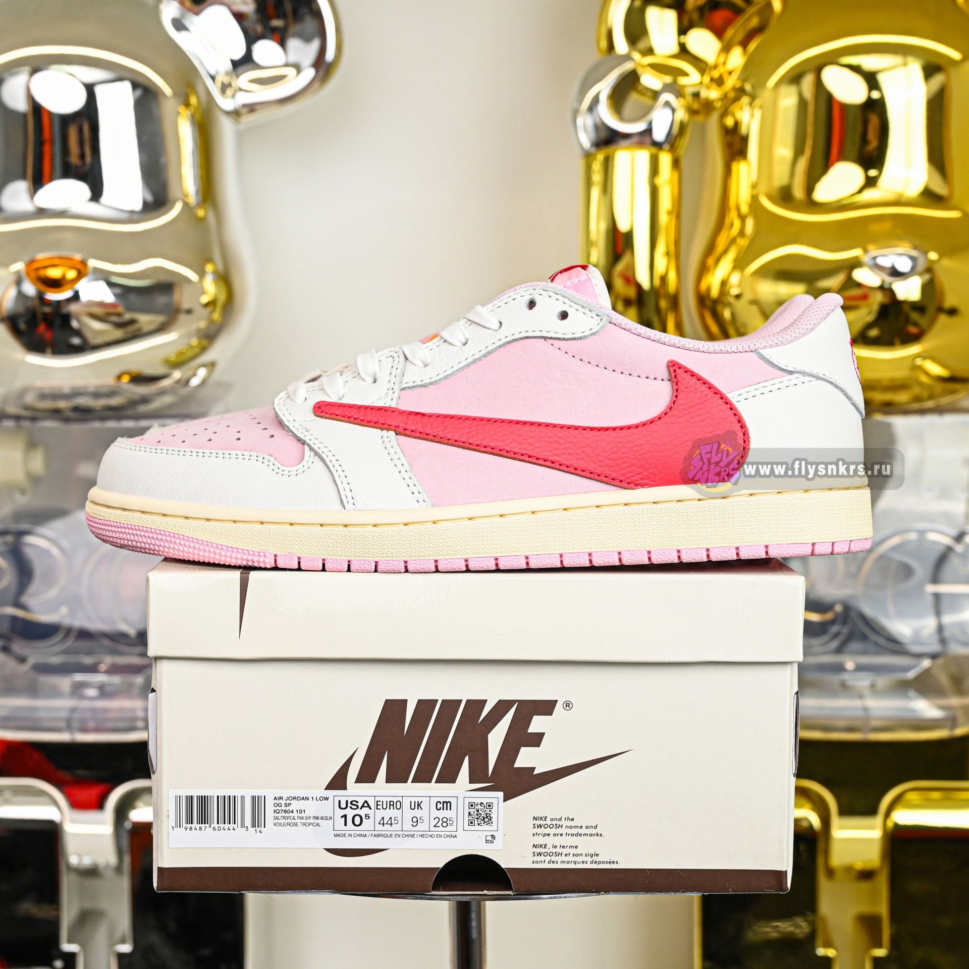 Travis Scott x  Air Jordan 1 Low OG IQ7604-101