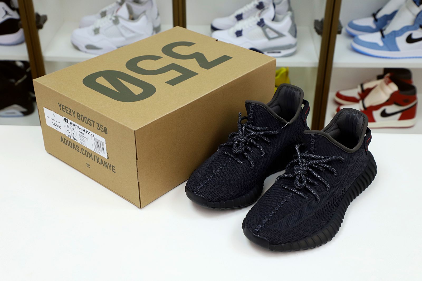 YEEZY BOOST 350 V2 'BLACK NON-REFLECTIVE'