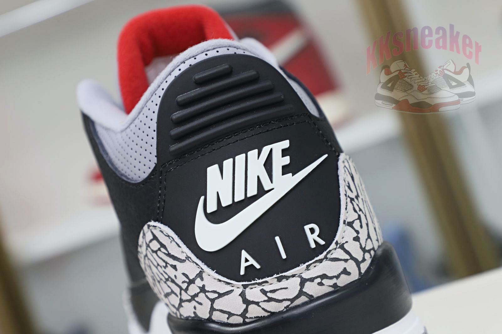 Jordan Air Jordan 3 retro blackcement  2018(854262-001)