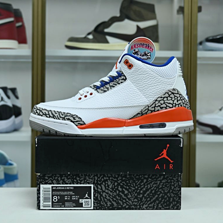 AIR JORDAN 3 RETRO 'KNICKS'