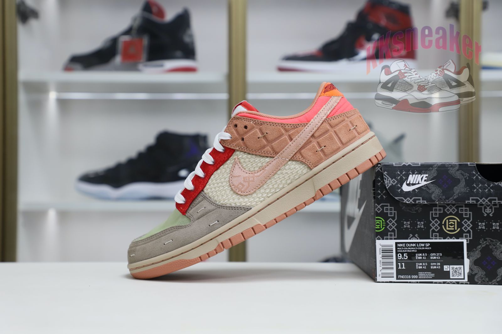 CLOT x Nike Dunk Low