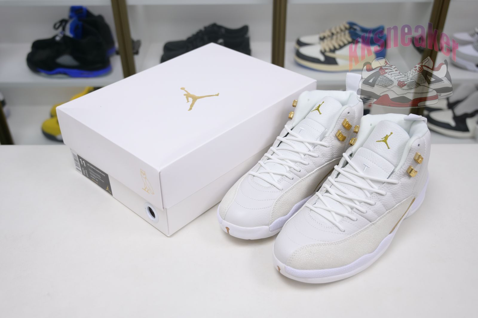 Jordan Air 12 Retro OVO White