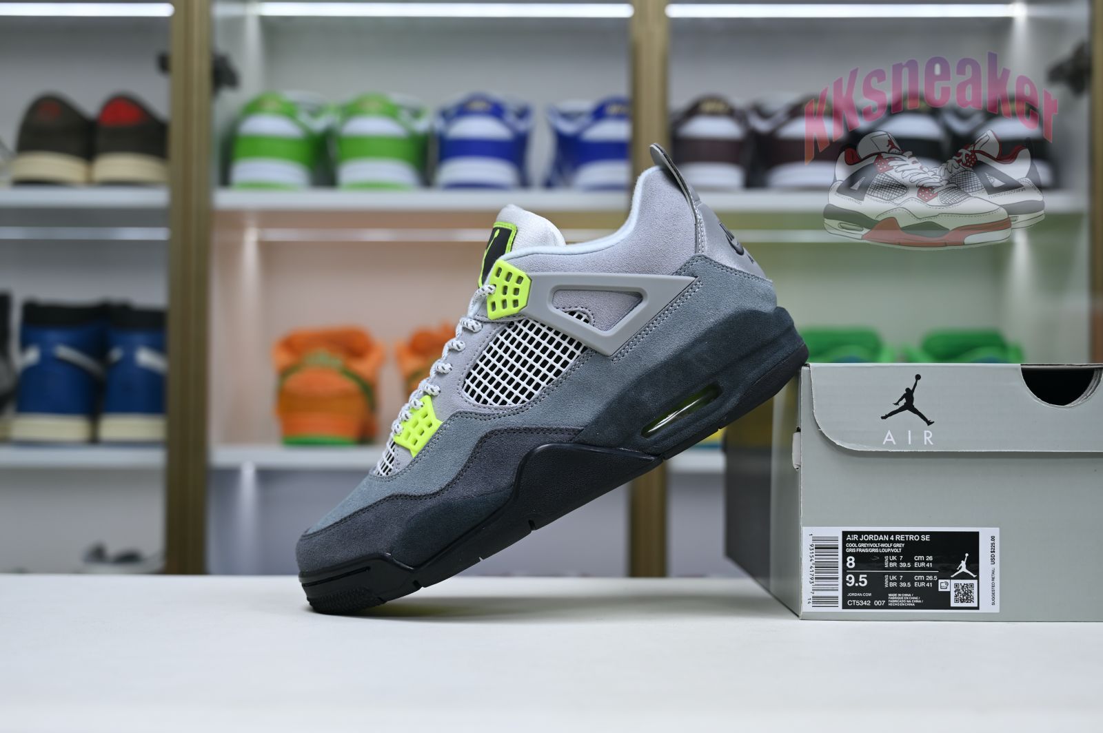 Jordan Air Jordan 4 retro se'95neon