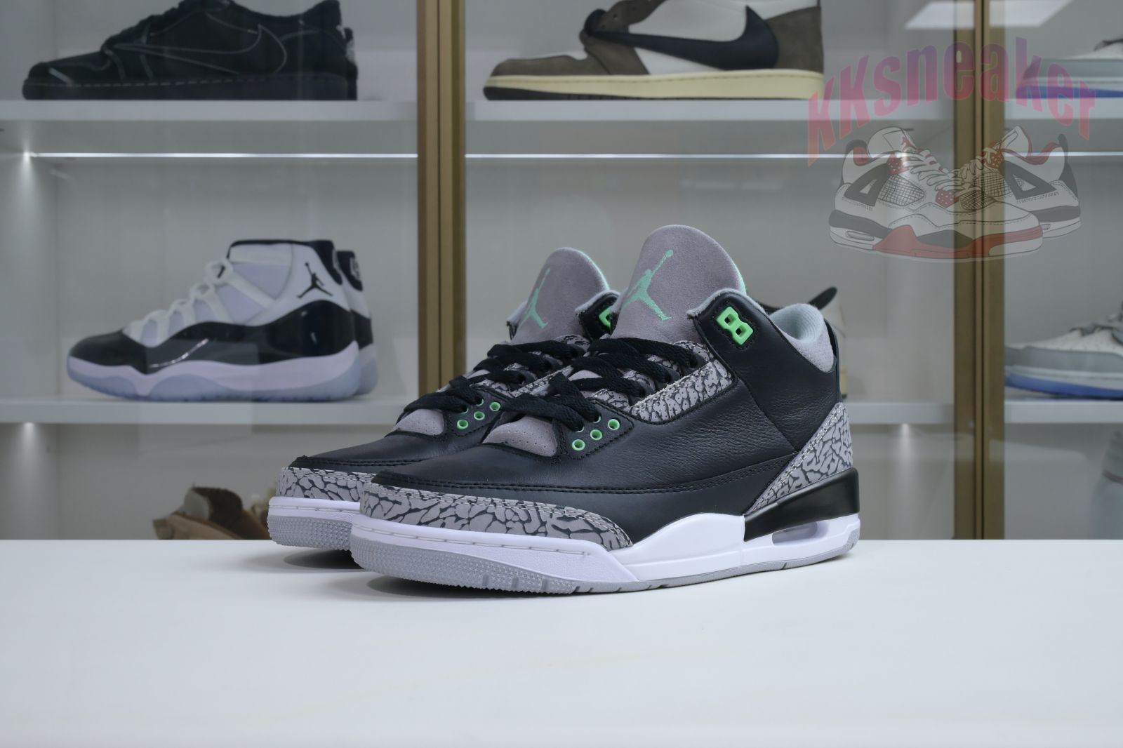 Air Jordan 3 Green Glow   AJ3