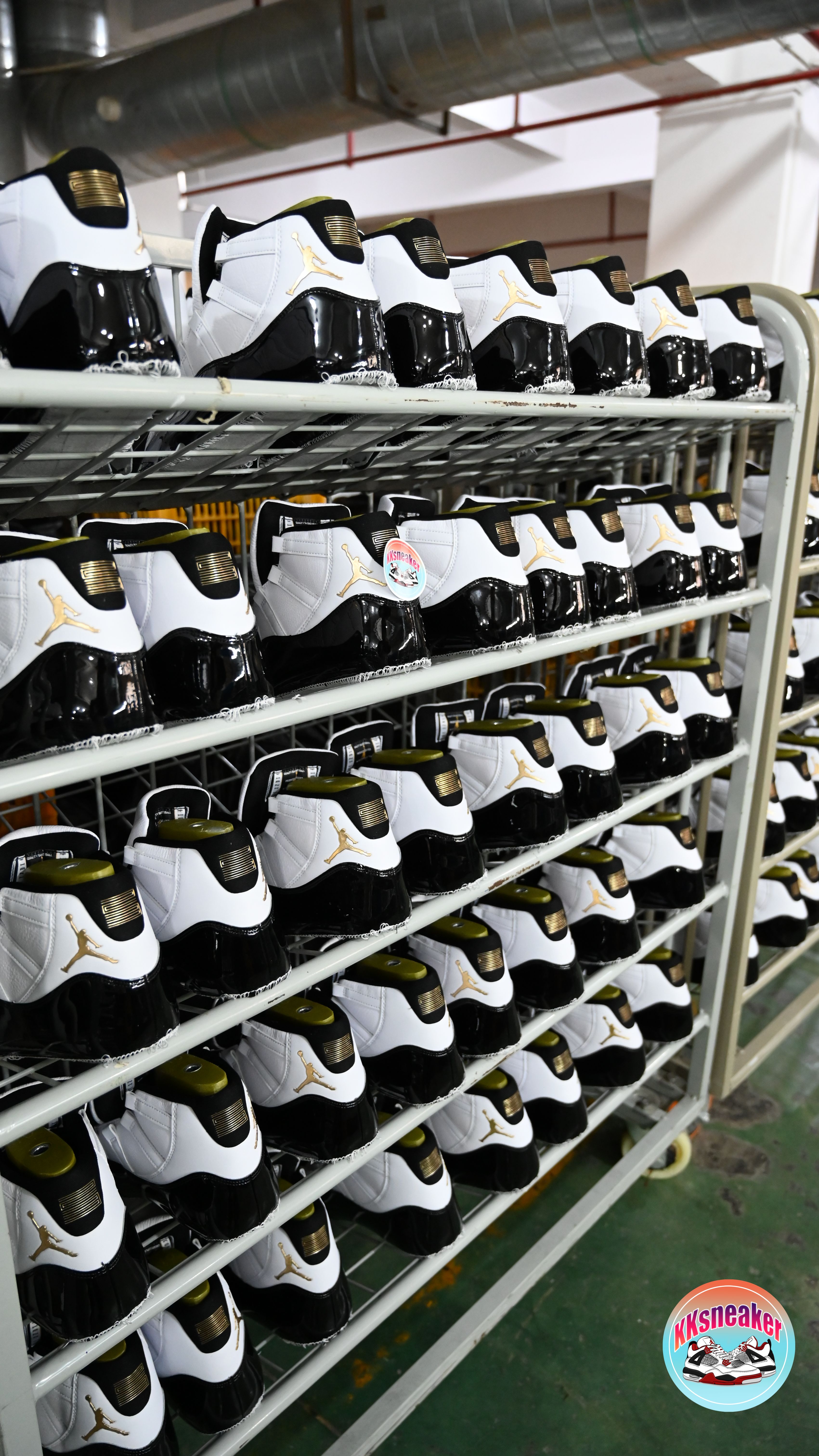 Shaping, the first stage of shoe manufacturing.