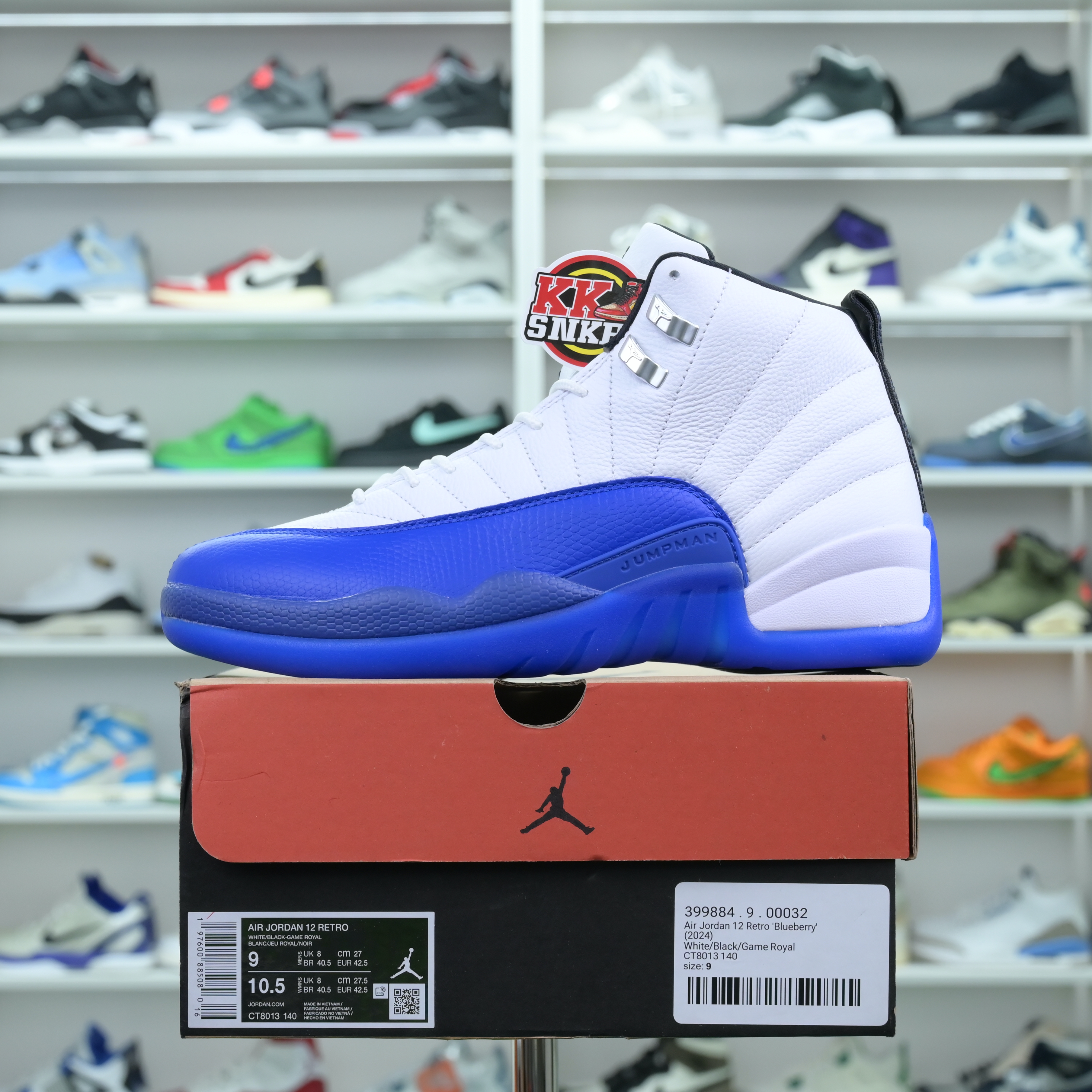 Air Jordan 12 Retro'Blueberry'(2024)