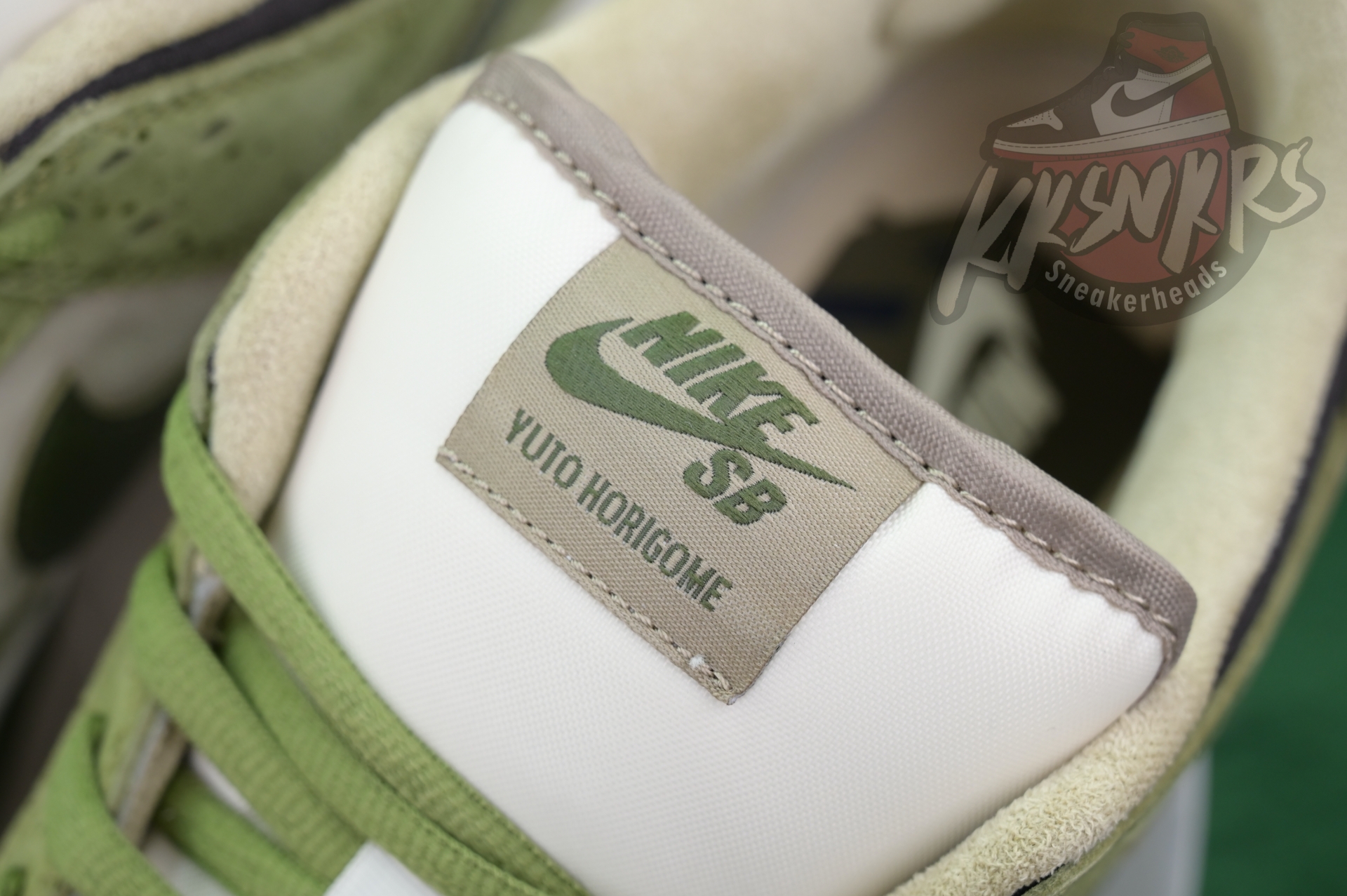 Yuto Horigome x Nike Dunk SB Asparagus
