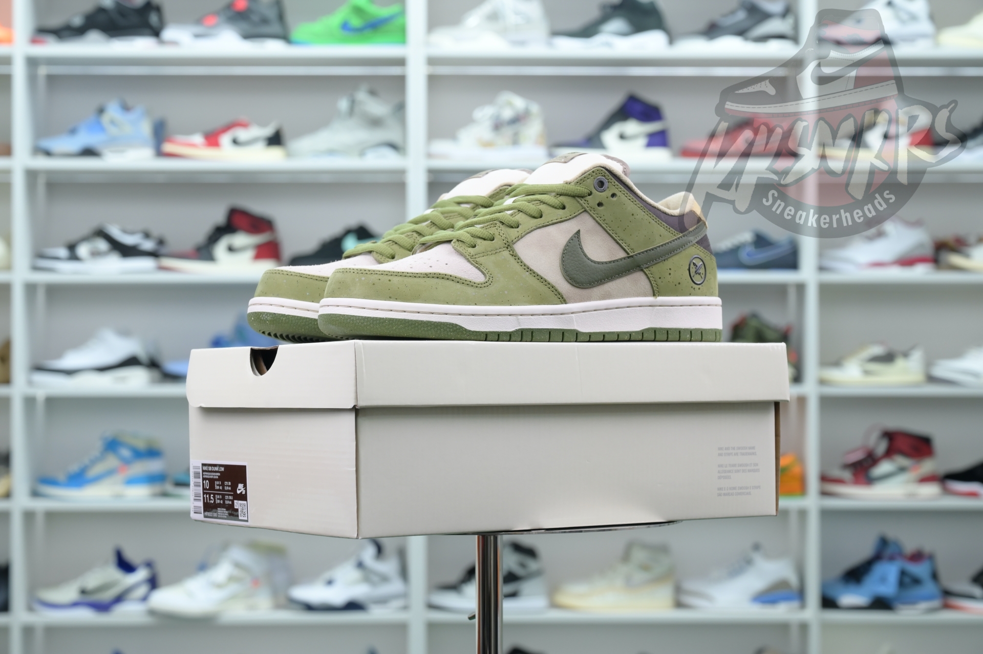 Yuto Horigome x Nike Dunk SB Asparagus