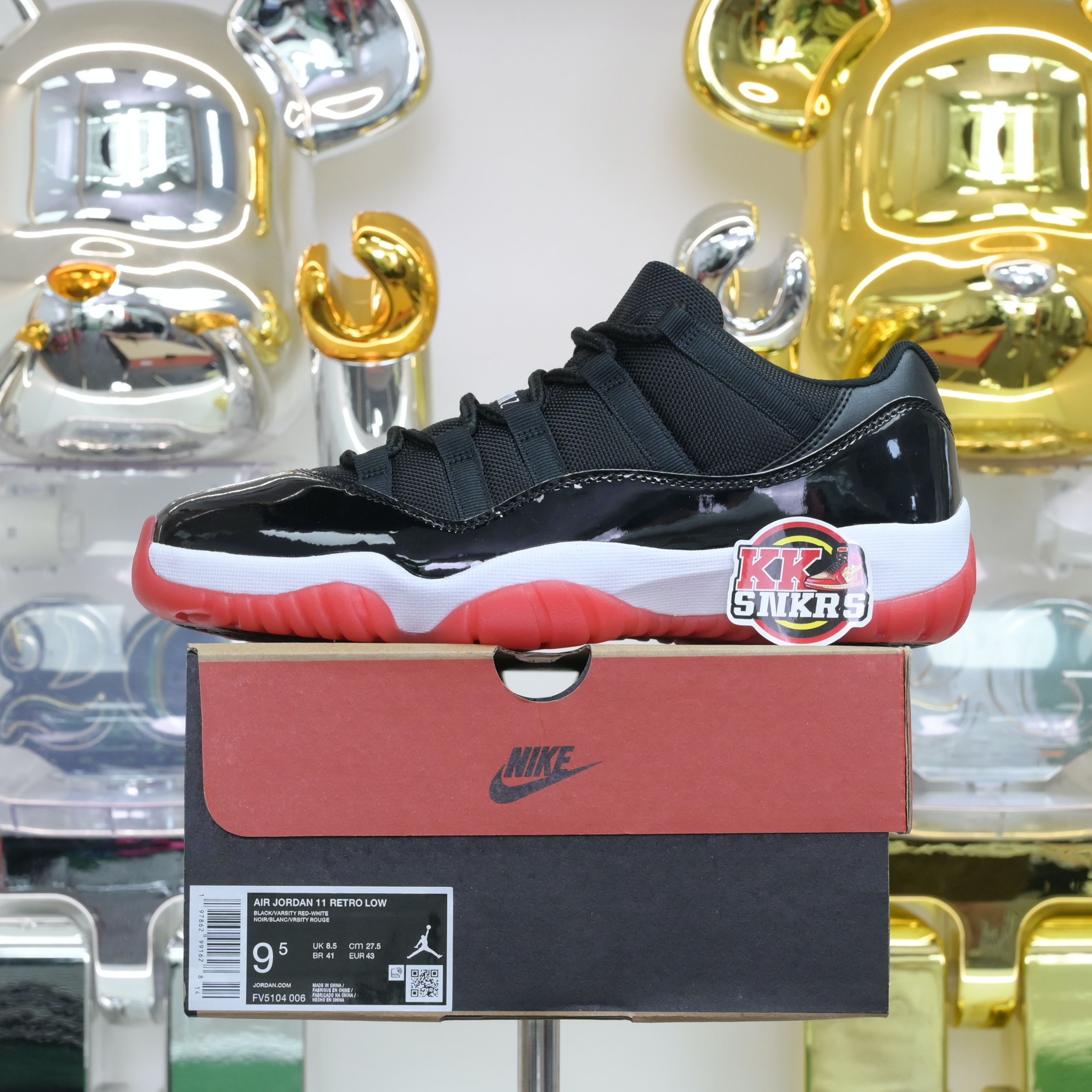 Air Jordan 11 Low“Bred” FV5104-006