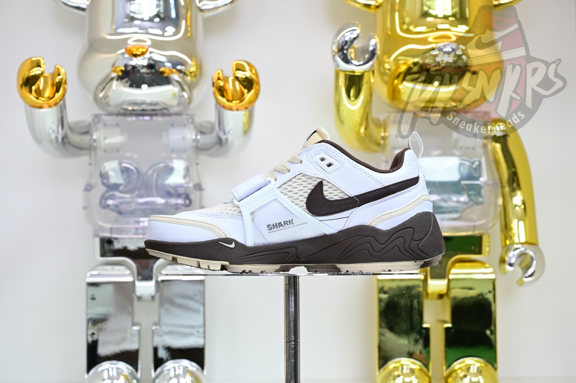 Travis Scott x Nike ZOOM Field JAXX“White/ Light Chocolate”HQ3073-100