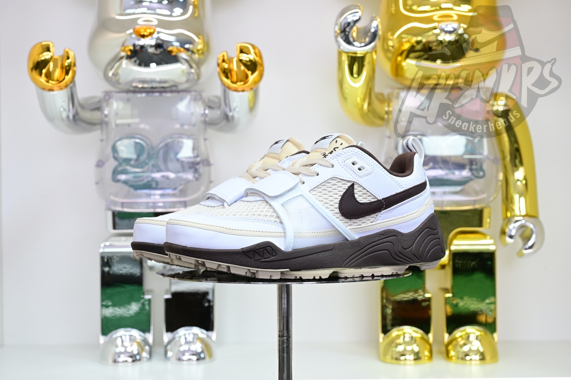 Travis Scott x Nike ZOOM Field JAXX“White/ Light Chocolate”HQ3073-100