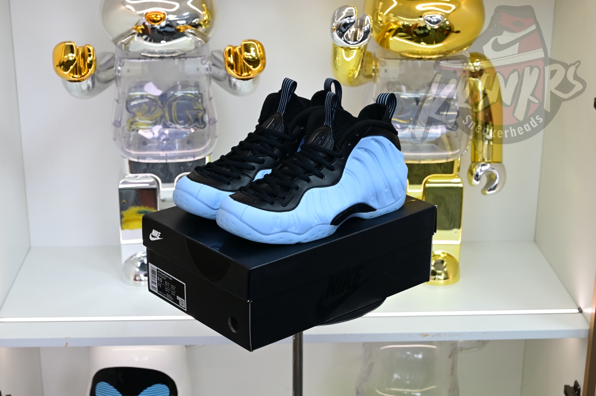 Nike Air Foamposite One 'Psychic Blue and Black'  HJ6014-400