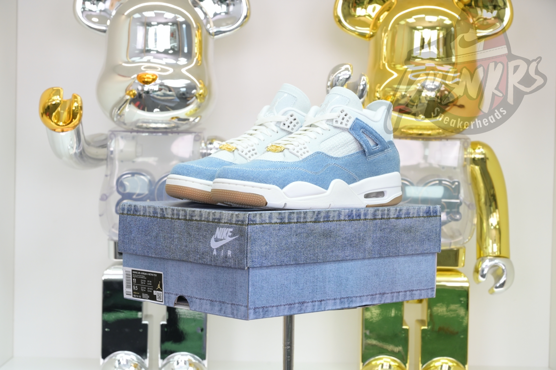 Air Jordan 4 Denim“Worn Blue” IB6716-100