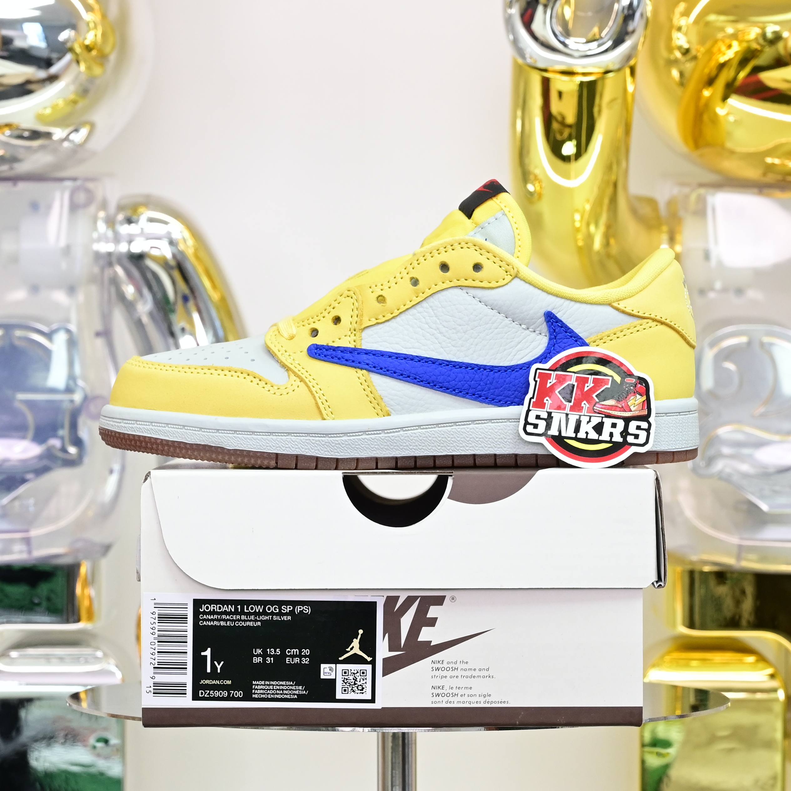 Kids Shoes Travis Scott x Air Jordan 1 Retro Low OG DZ5909-700