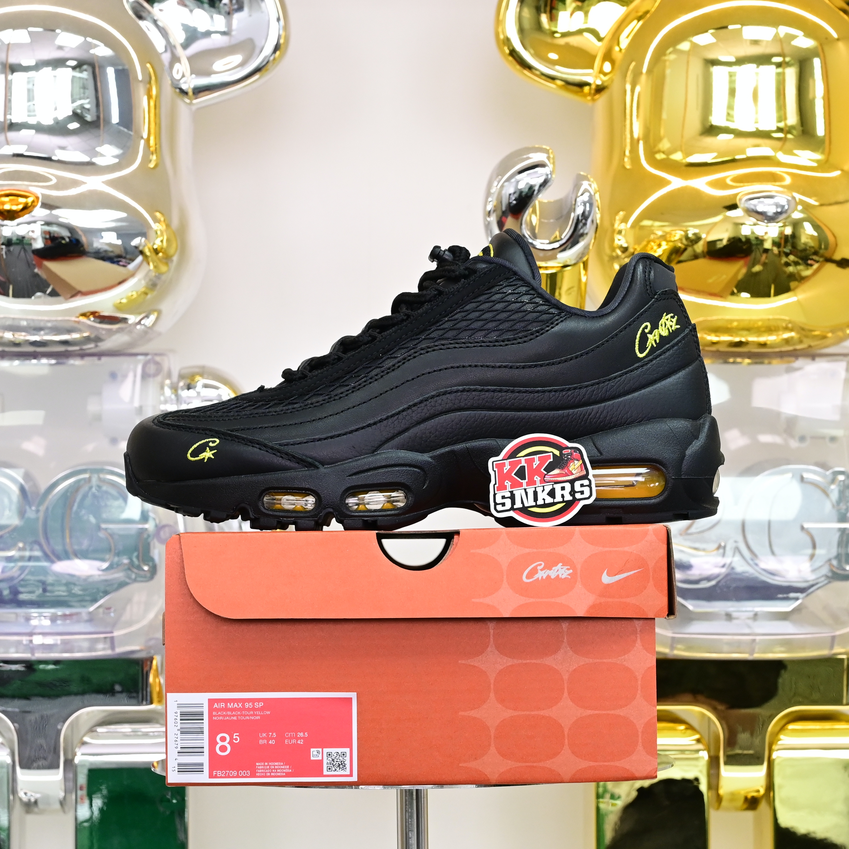 Corteiz x Nike Air Max 95 Tour Yellow  FB2709-003