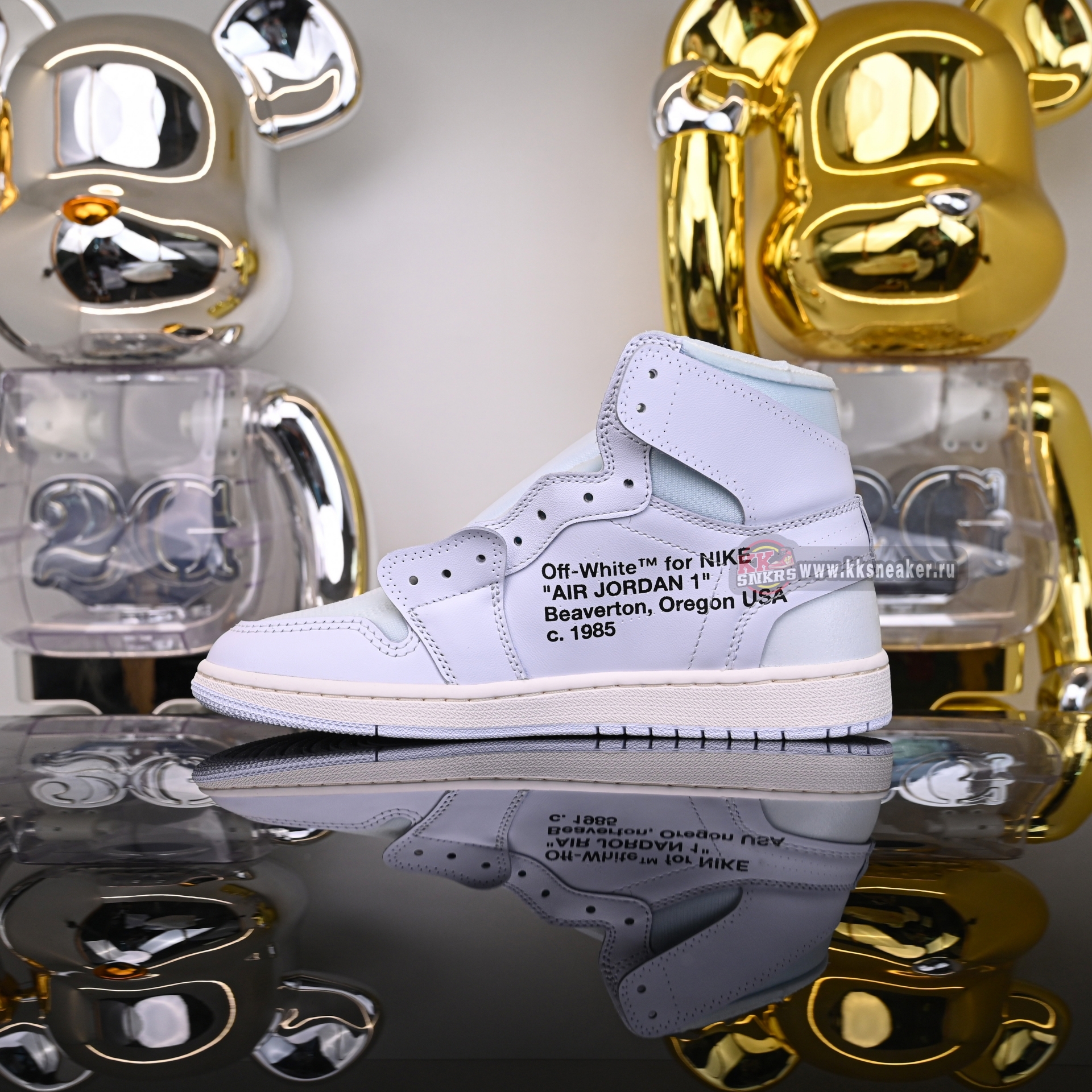 OFF-WHITE X AIR JORDAN 1 RETRO HIGH OG 'WHITE' 2018