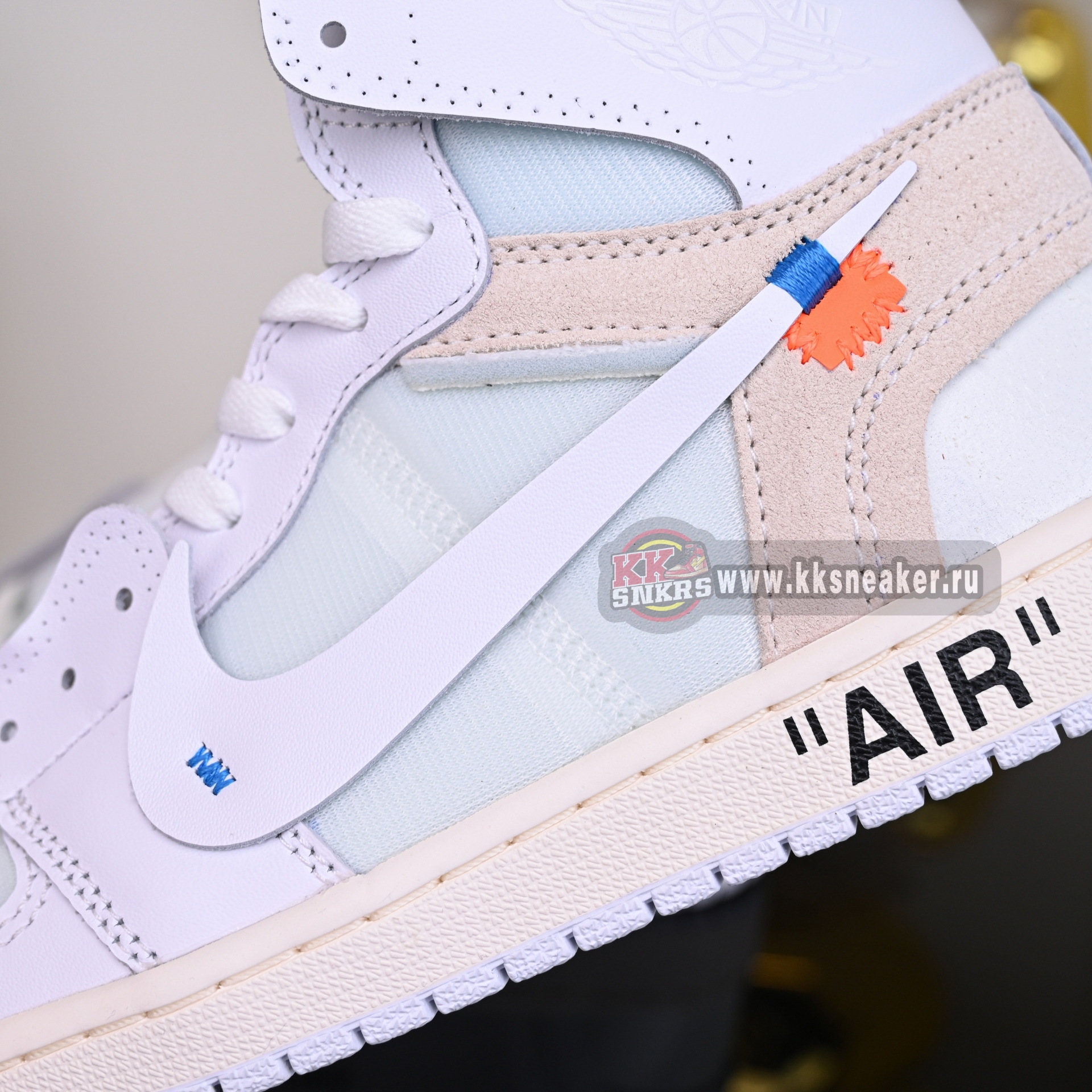 OFF-WHITE X AIR JORDAN 1 RETRO HIGH OG 'WHITE' 2018