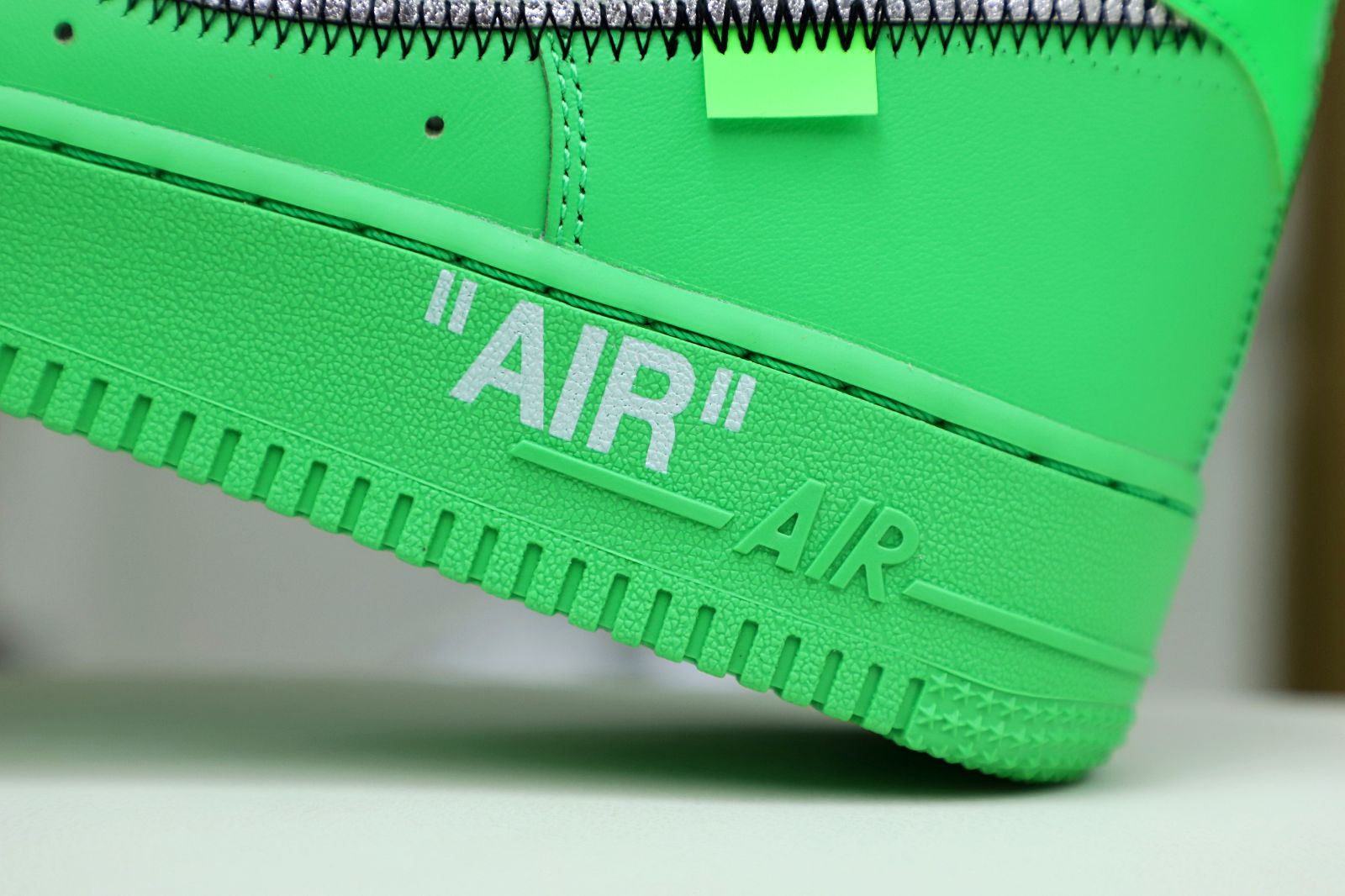 OFF WHITE NIKE AIR FORCE 1 LOW GREEN