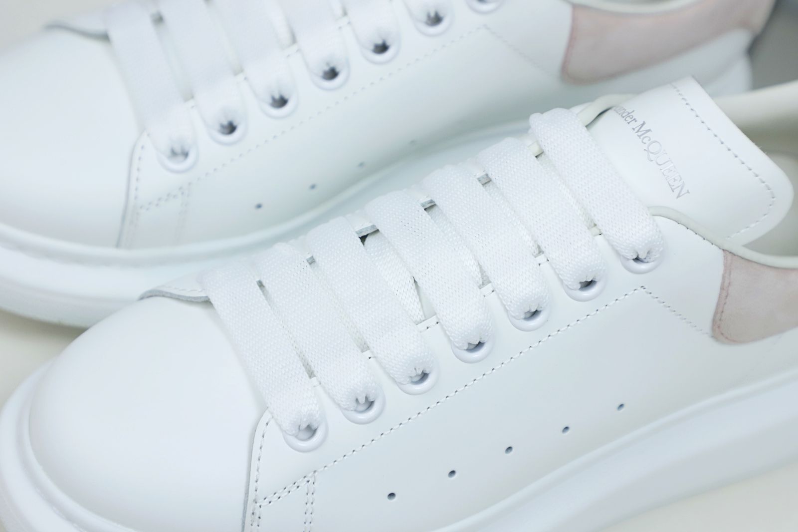 Alexander McQueen PARIS PINK SUEDE HEEL