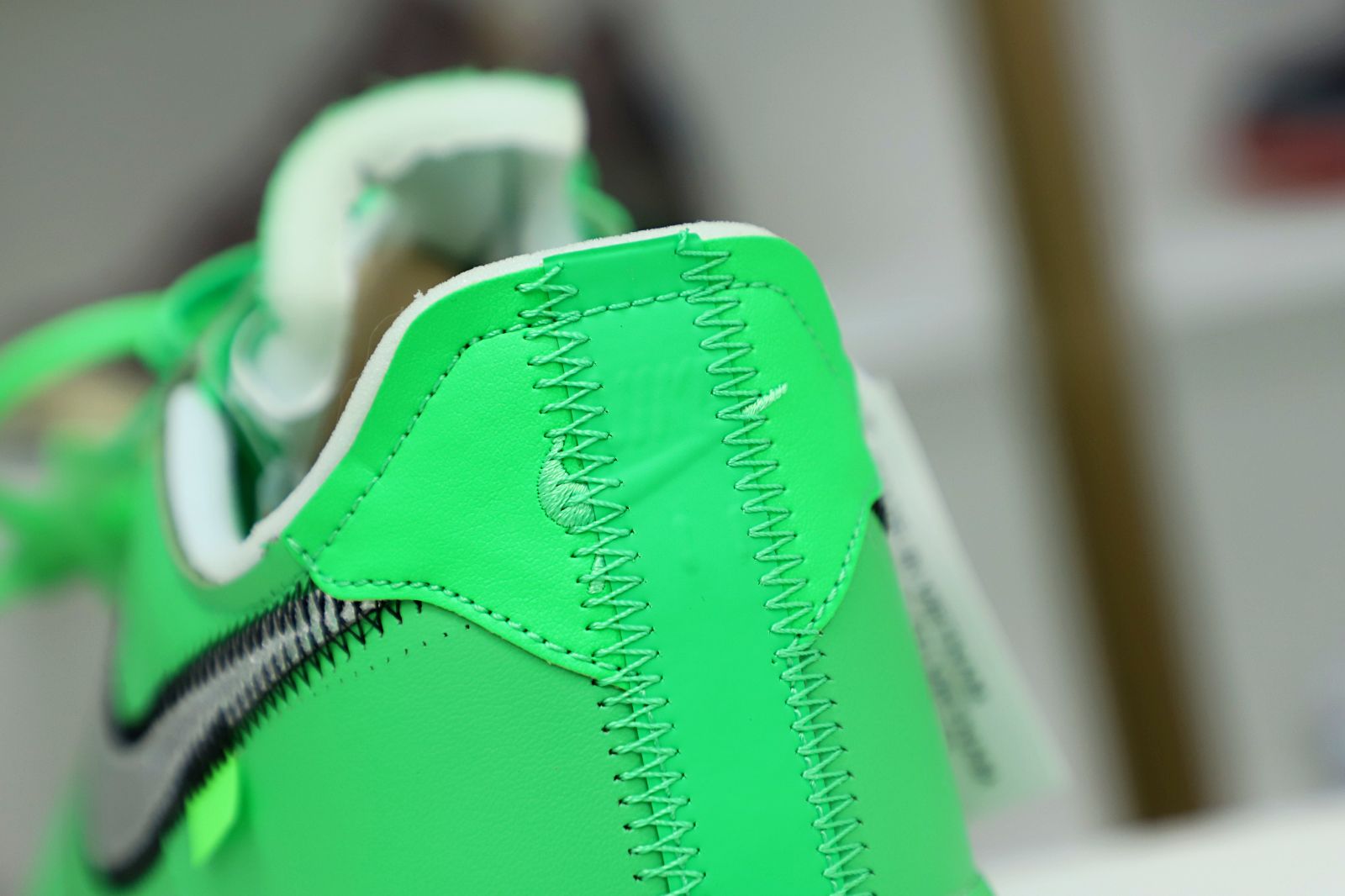 OFF WHITE NIKE AIR FORCE 1 LOW GREEN