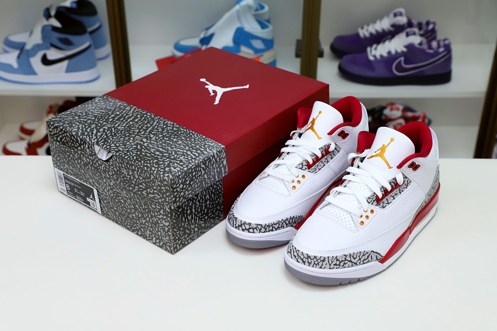 Air Jordan 3 Retro Cardinal Red(CT8532-126)