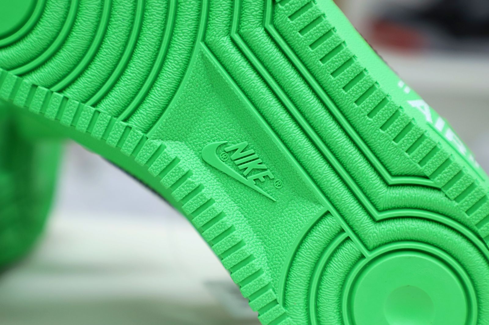 OFF WHITE NIKE AIR FORCE 1 LOW GREEN