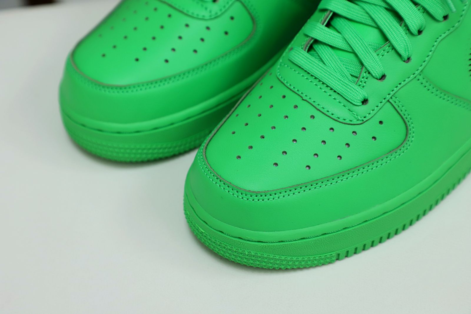 OFF WHITE NIKE AIR FORCE 1 LOW GREEN