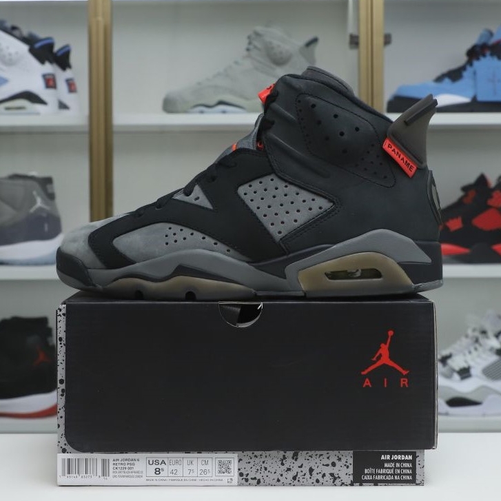 PARIS SAINT-GERMAIN X AIR JORDAN 6 RETRO 'IRON GREY'