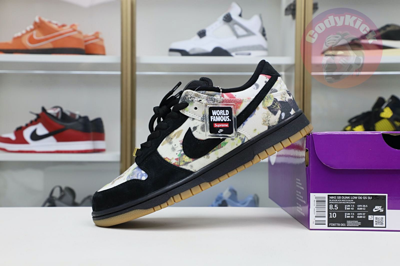 Supreme xNike SB DunkLow