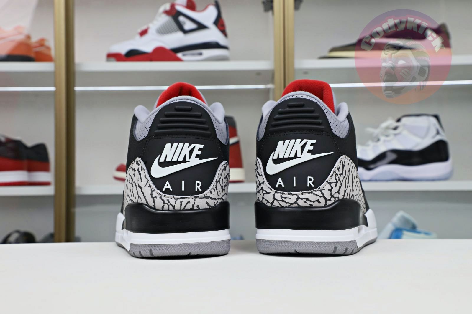 Jordan Air Jordan 3 retro blackcement  2018（854262-001）