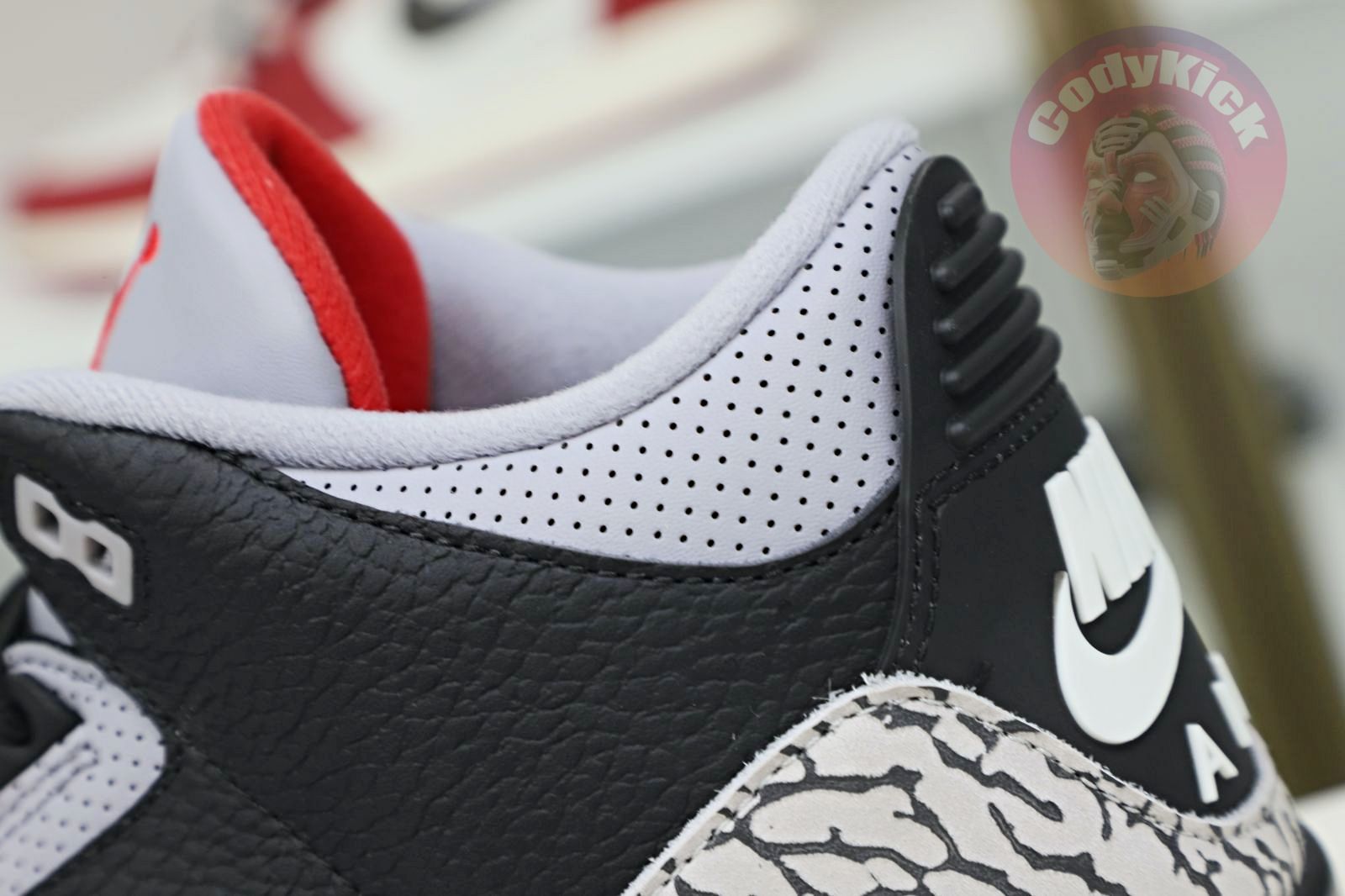 Jordan Air Jordan 3 retro blackcement  2018（854262-001）