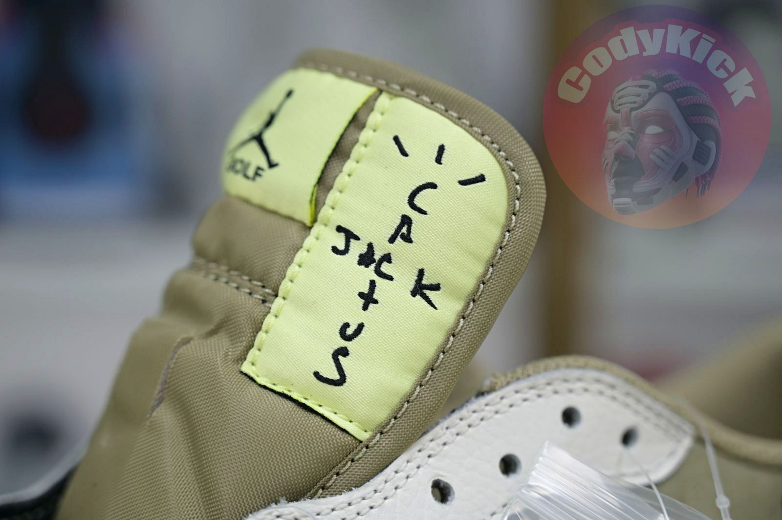 Travis Scott x Air Jordan 1  Low Golf 6.0