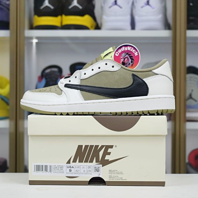 Travis Scott x Air Jordan 1  Low Golf 6.0
