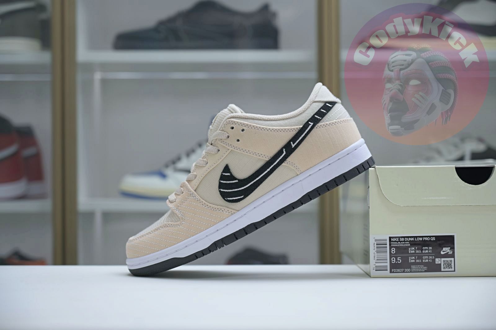 Albino & Preto x Nike Dunk SB Low Pro