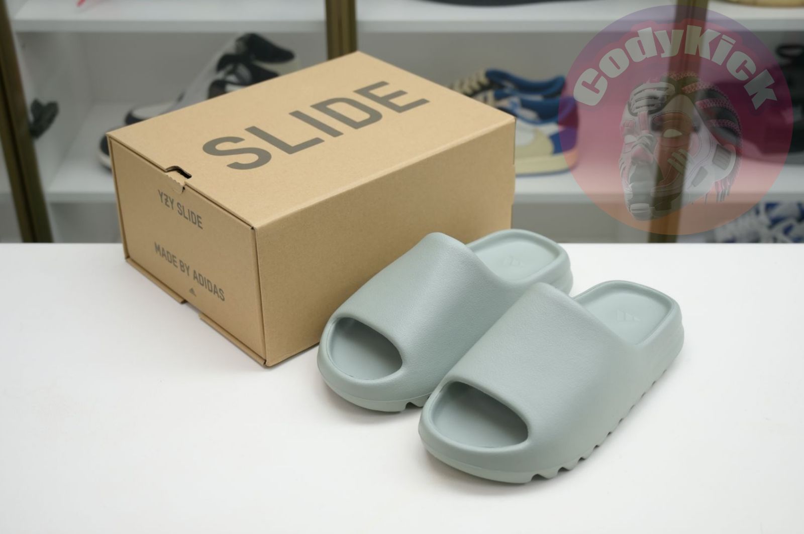 adidas originals Yeezy Slide Salt