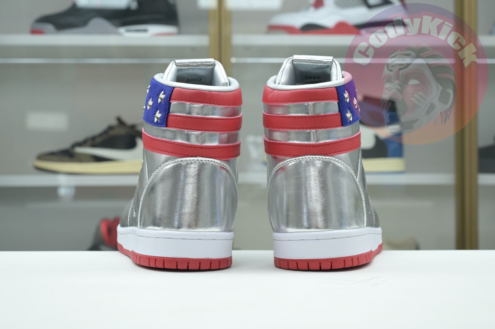 Never Surrender Trump sneakers MAGA.1