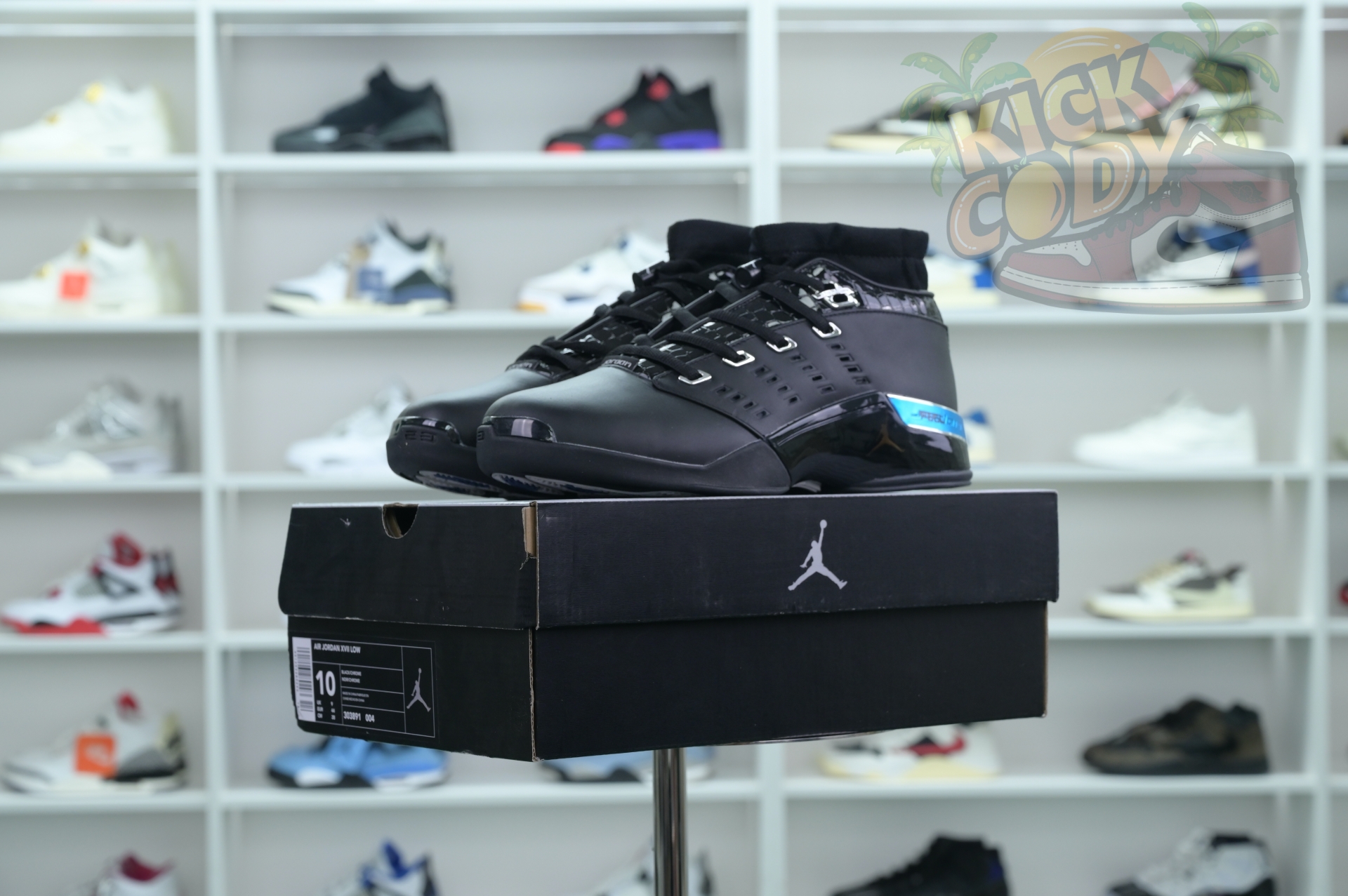 Jordan Air Jordan 17 OG Low Black Chrome