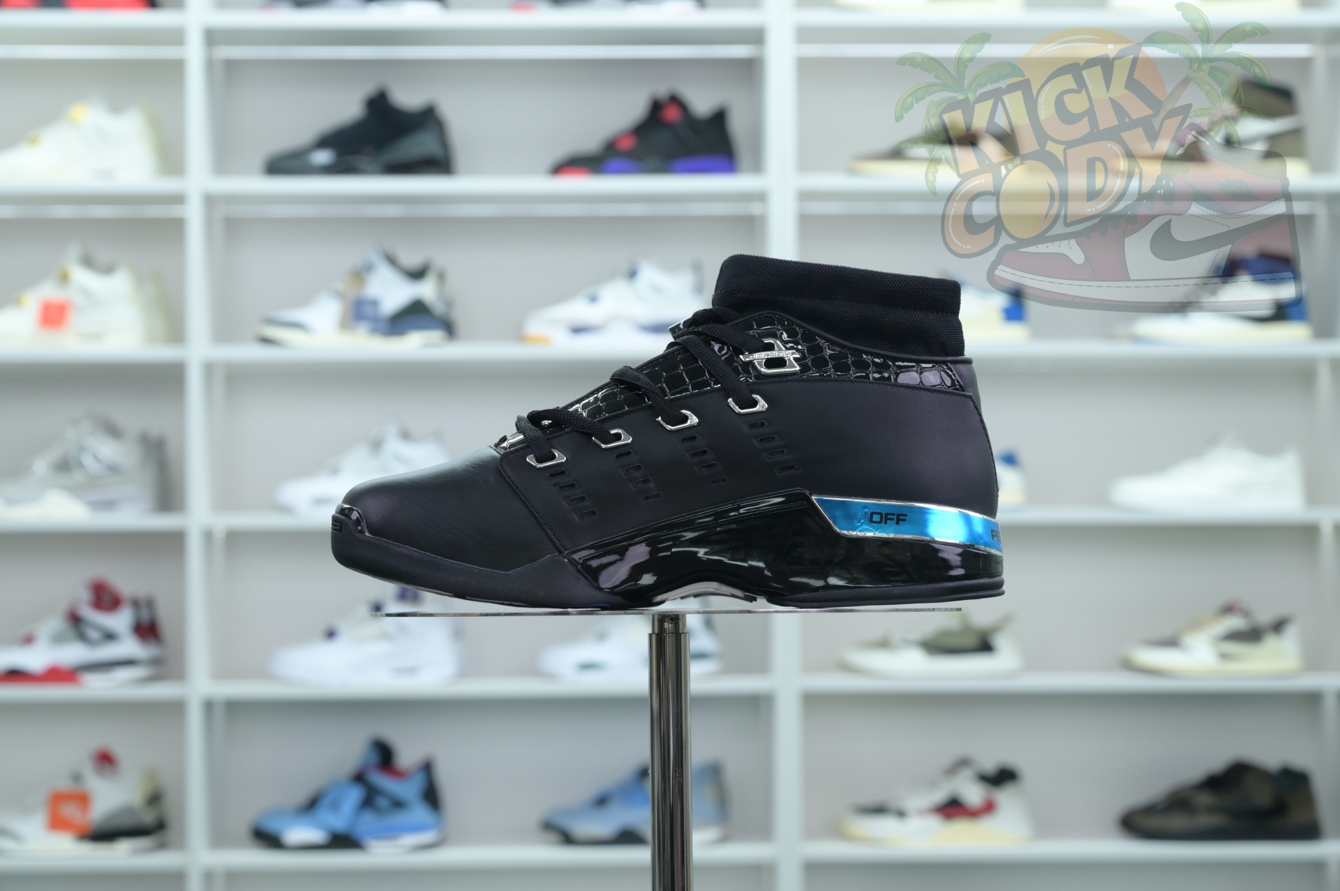 Jordan Air Jordan 17 OG Low Black Chrome