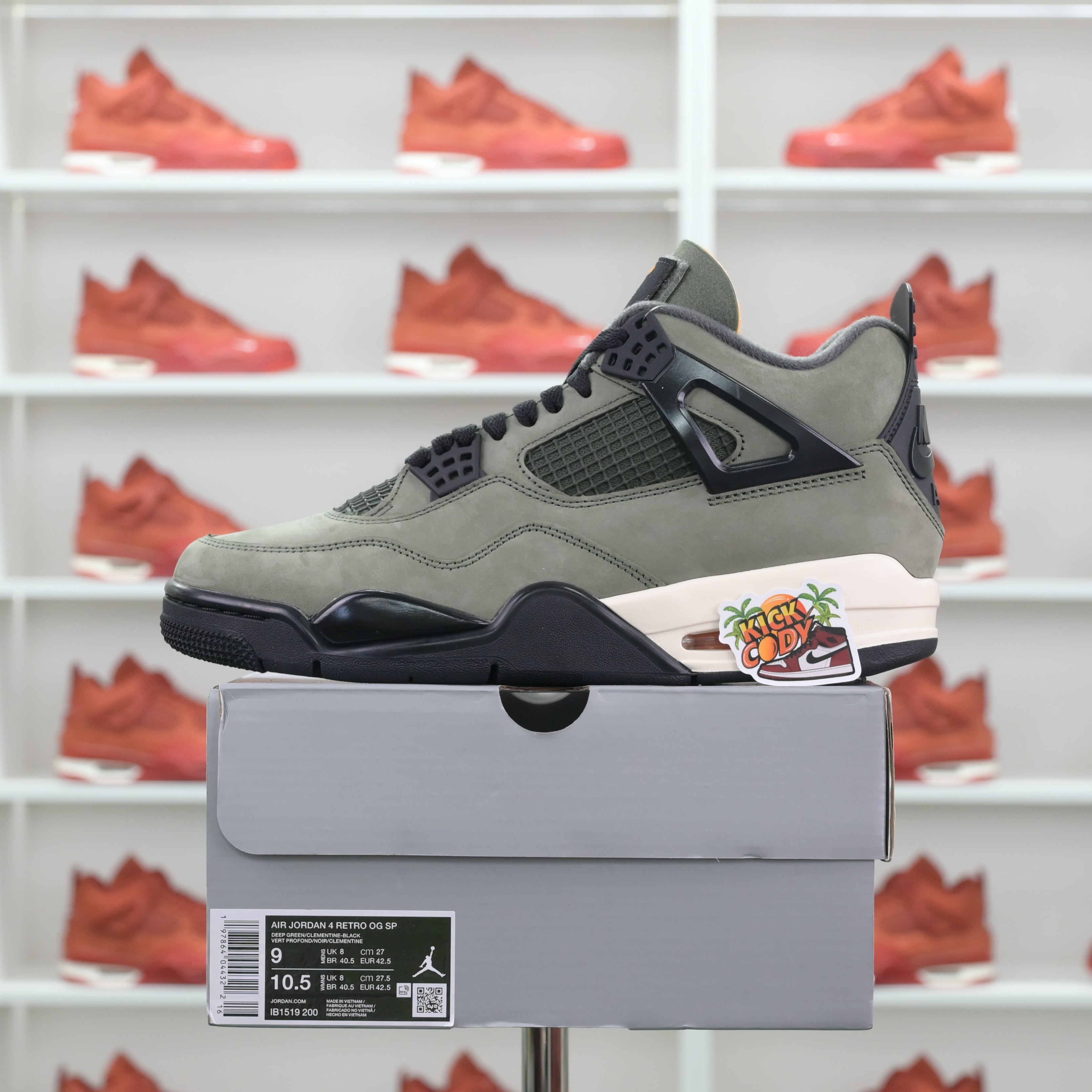 UNDEFEATED x Jordan Air Jordan 4 B1519-200