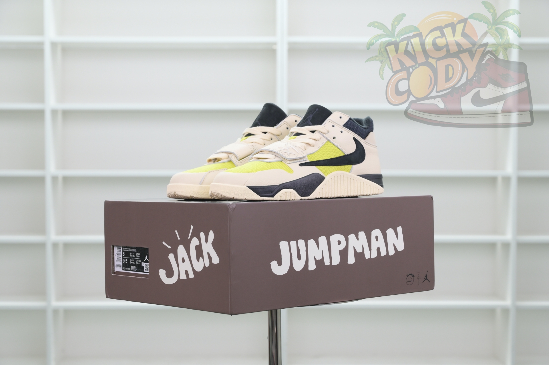 Travis Scottx Jordan Jumpman Jack TR“Bright Cactus” FZ8117-102