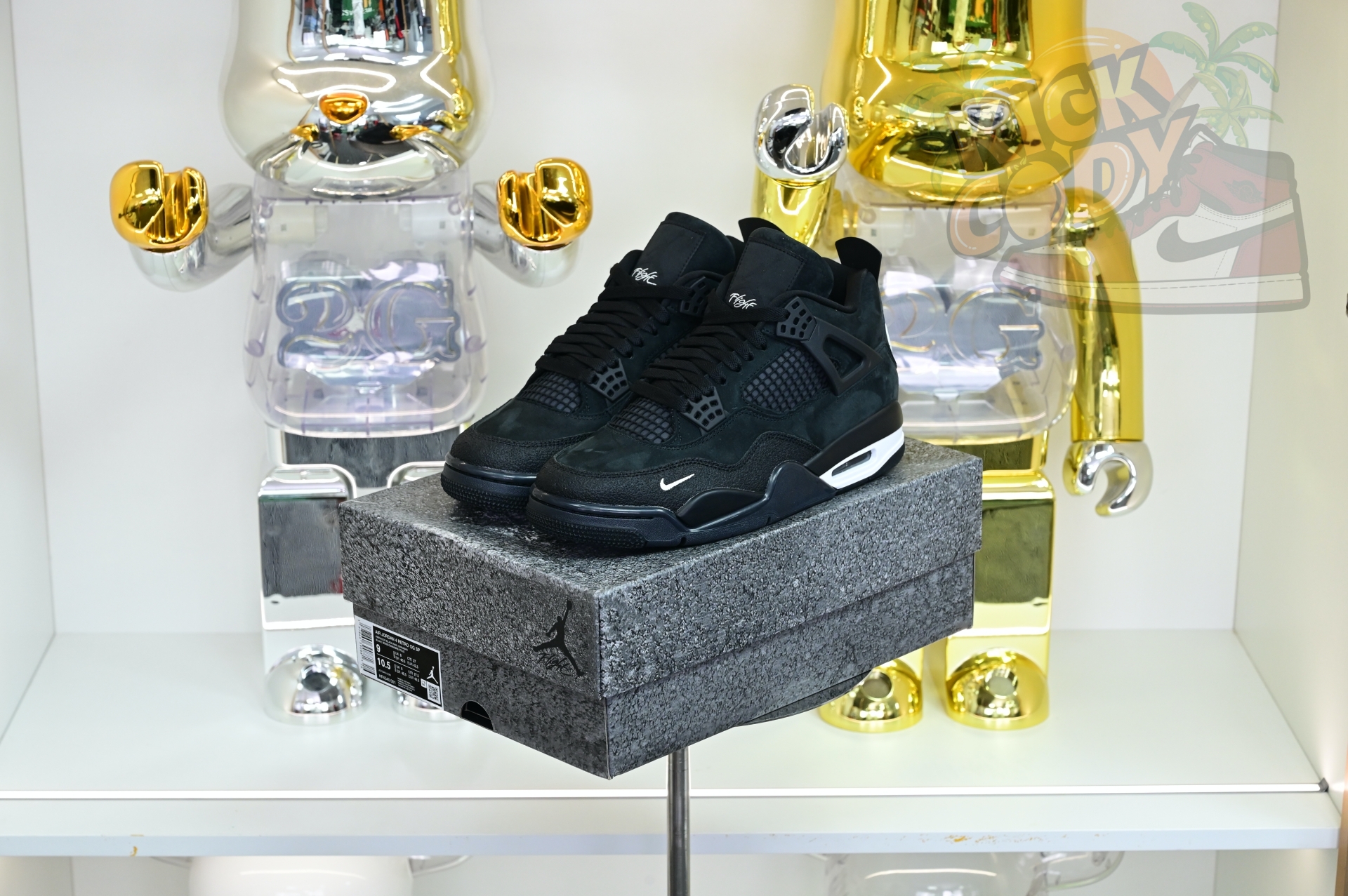 Nigel Sylvester x Air Jordan 4 OG Black 