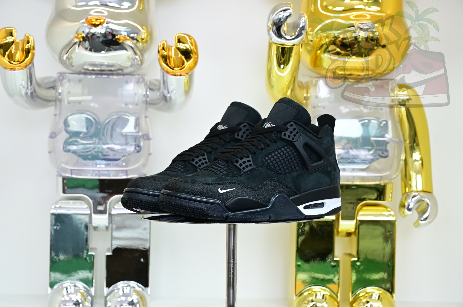 Nigel Sylvester x Air Jordan 4 OG Black 
