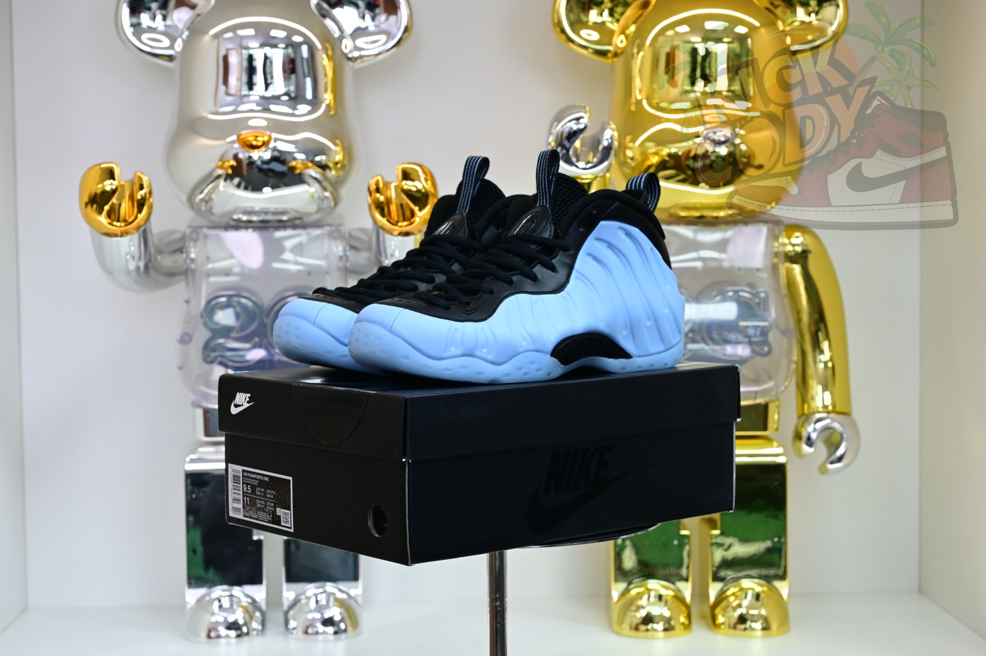Nike Air Foamposite One 'Psychic Blue and Black' HJ6014-400