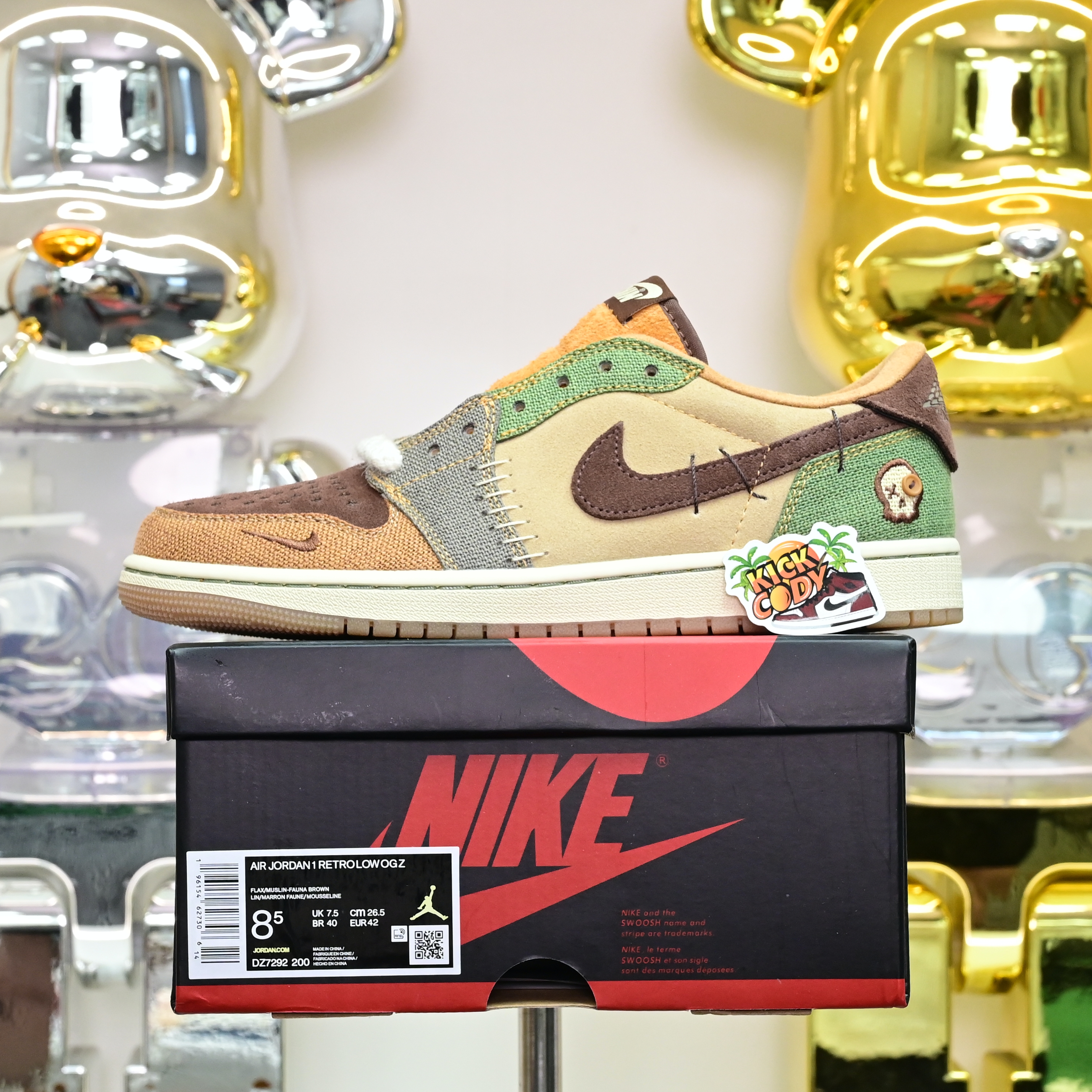 Zion Williamson x Air Jordan 1retro low og