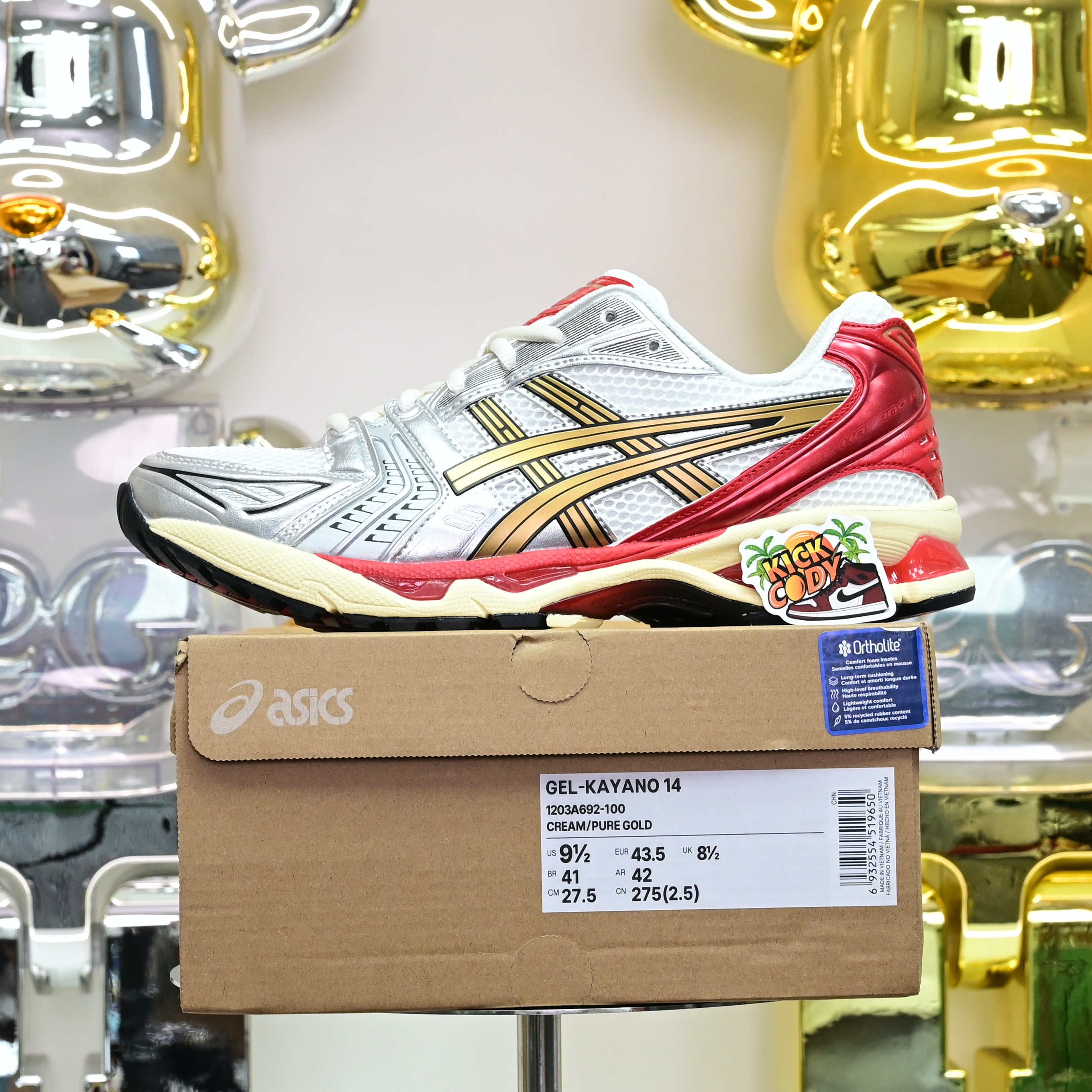 Sneaker Politics x Asics Gel-Kayano 14 1203A692-100