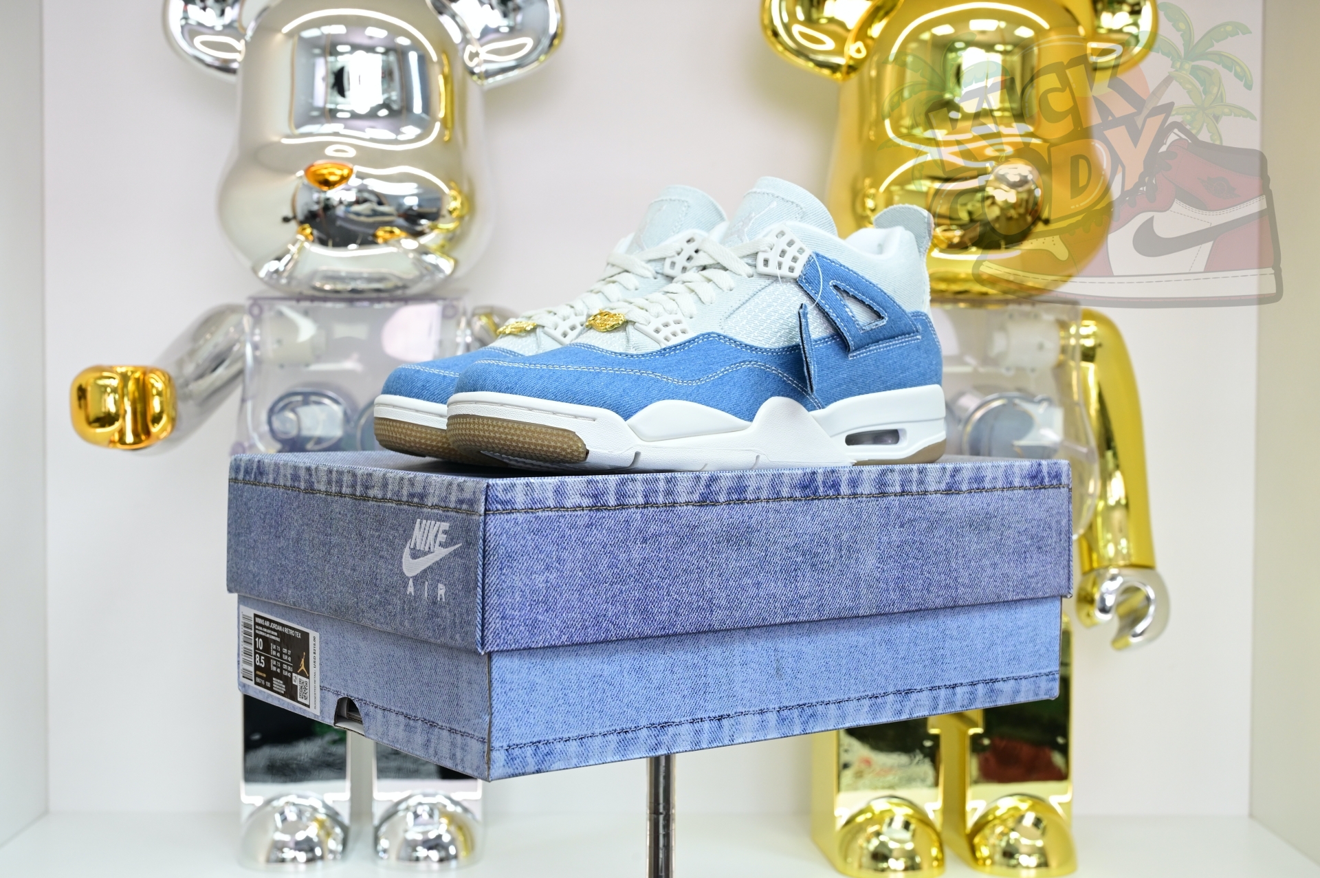 Air Jordan 4 Denim“Worn Blue” IB6716-100