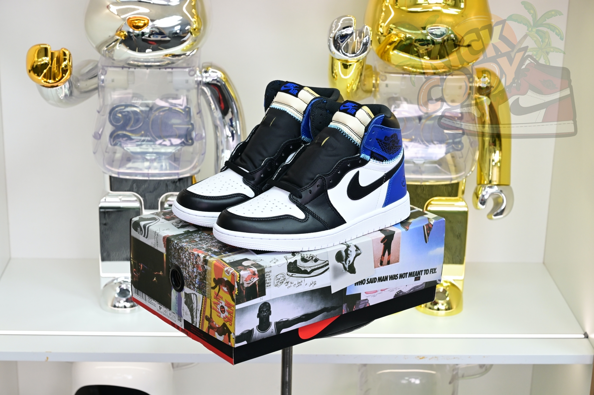 Air Jordan 1  UNDEFEATED x fragment design HIGH OG 107847-001