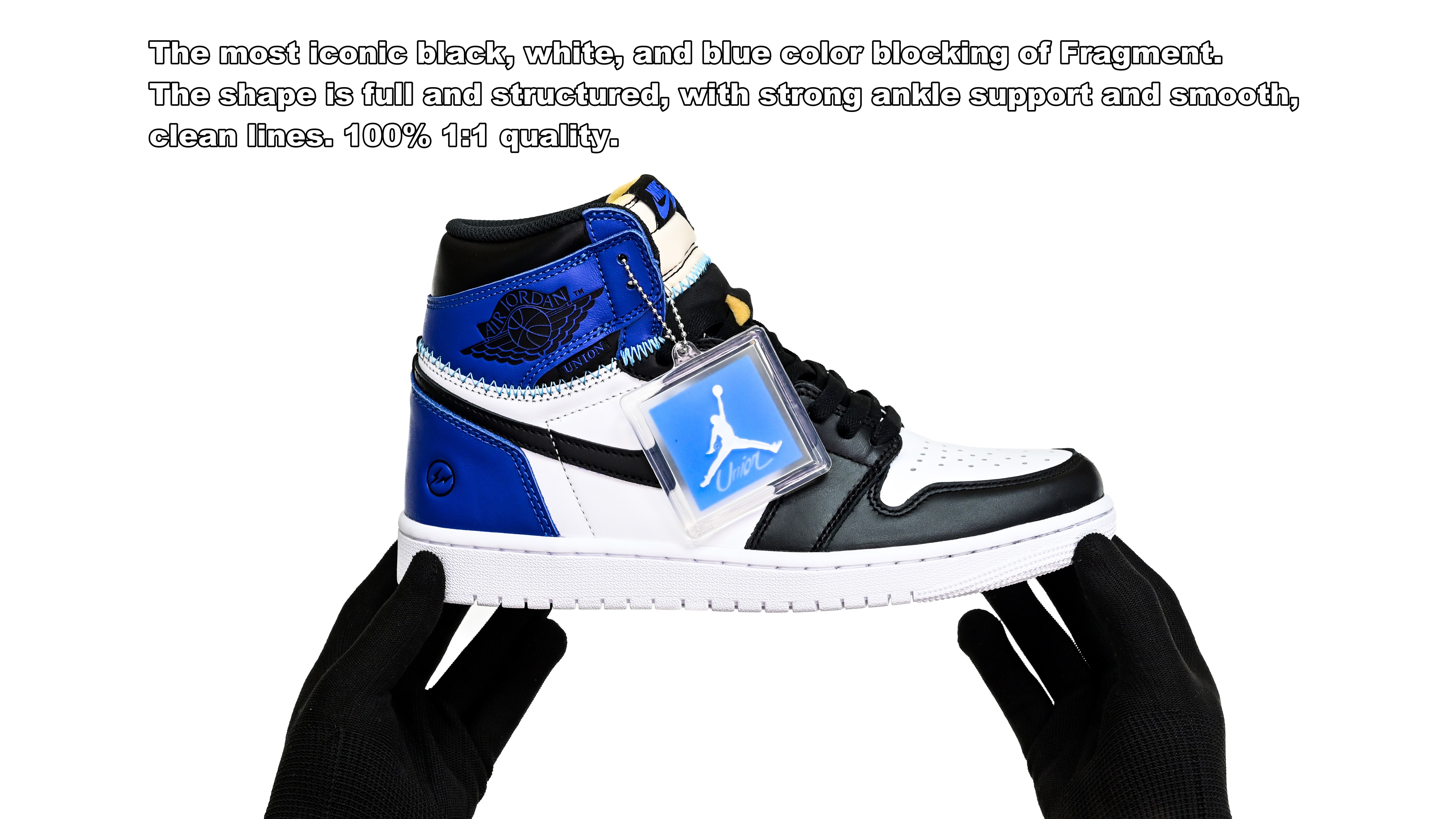 Air Jordan 1 UNDEFEATED x fragment design HIGH OG 107847-001