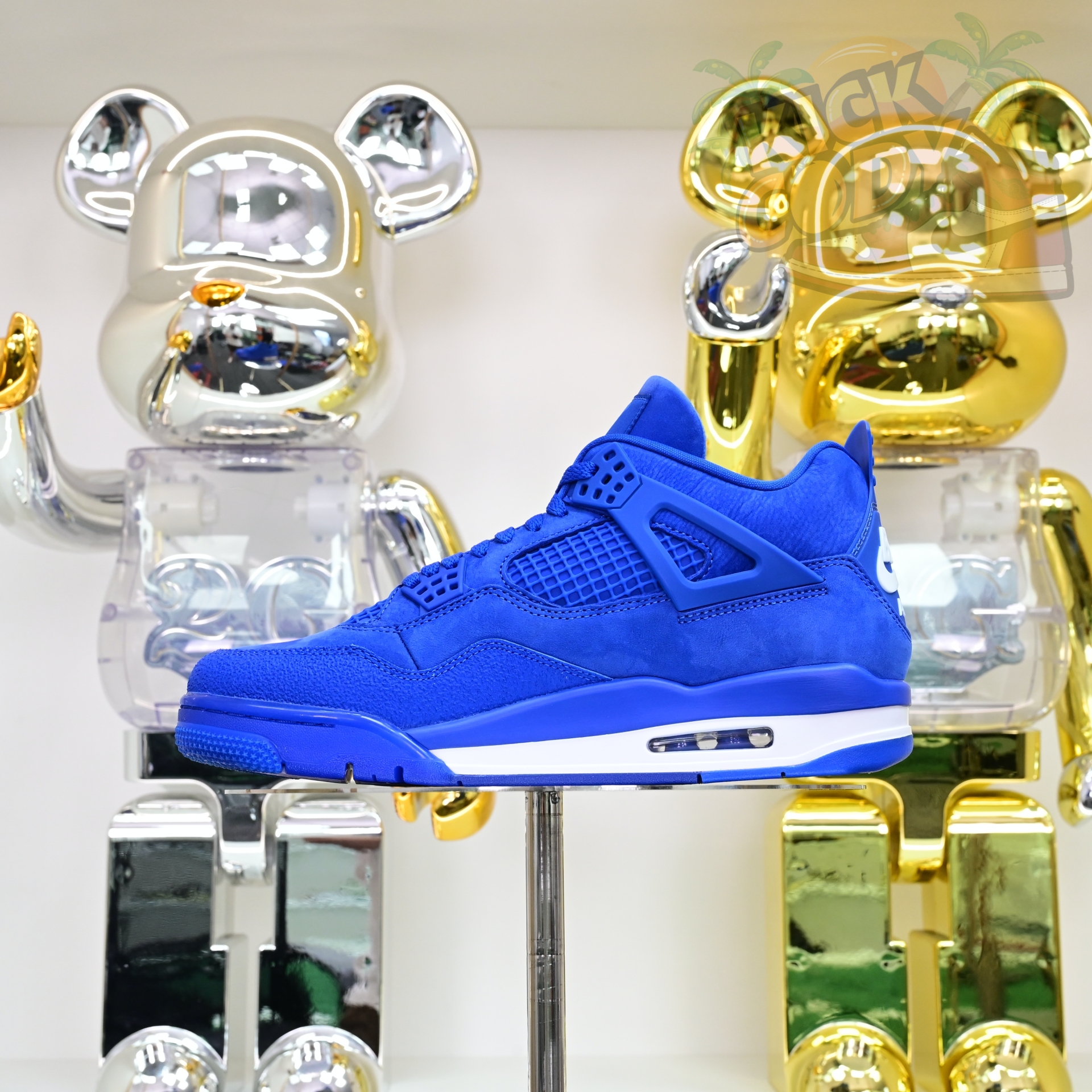AIR JORDAN 4 RETRO OG SPIREWOOD BLUE SANL   HF4340-400